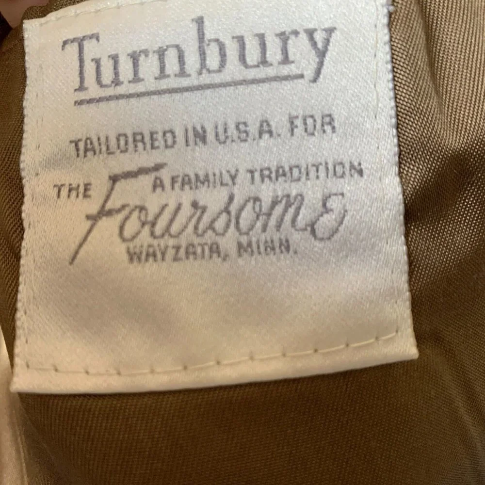 Turnbury Sport Coat Mens‎ Size 42R 100% Camel Hair Khaki Beige Blazer Jacket